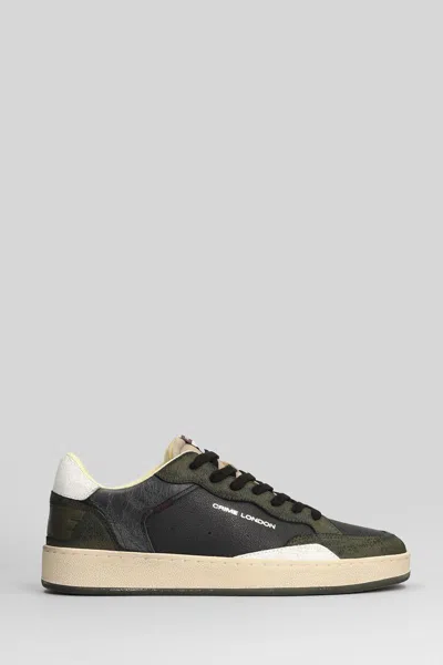 Crime London Chelsea Sneakers In Black