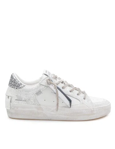 Crime London Crime Deluxe Heel Sneakers In Leather