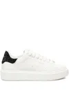 Crime London Crystal-embellished Platform Sneakers In Neutral