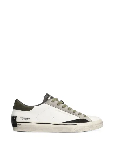 Crime London Distressed 2.0 Panelled Sneakers In Multi