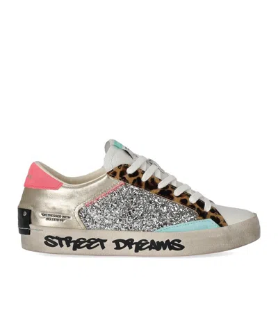 CRIME LONDON CRIME LONDON DISTRESSED PLATINUM WILDLIFE SNEAKER