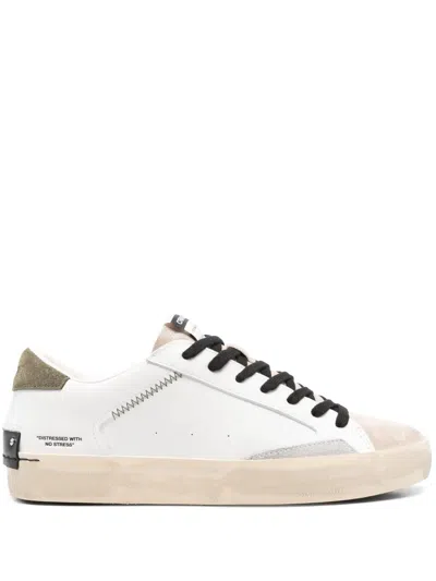 CRIME LONDON DISTRESSED SNEAKERS