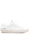 Crime London Sk8 Deluxe Sneakers In White