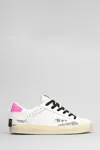 Crime London Distressed Sneakers In White