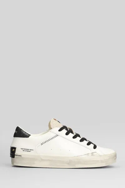 CRIME LONDON CRIME LONDON DISTRESSED SNEAKERS