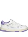 Crime London Embroidered-logo Sneakers In White