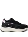 Crime London Glitter-insert Platform Sneakers