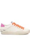 Crime London Lace-up Calfskin Sneakers