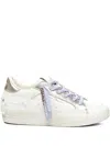 Crime London Lace-up Leather Sneakers