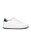 Crime London Sneakers In Calfskin In White