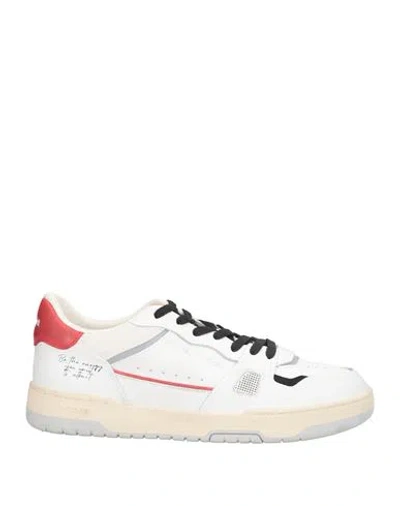 Crime London Man Sneakers White Size 10 Leather