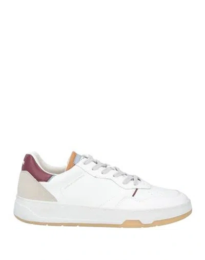 Crime London Man Sneakers White Size 7 Leather