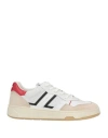 Crime London Man Sneakers White Size 8 Leather In White