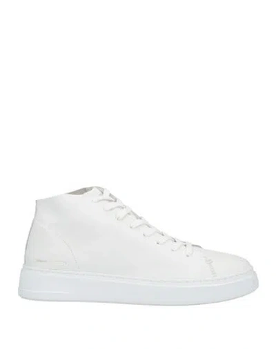 Crime London Man Sneakers White Size 9 Leather