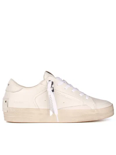 Crime London Men's Sneakers In Bianco