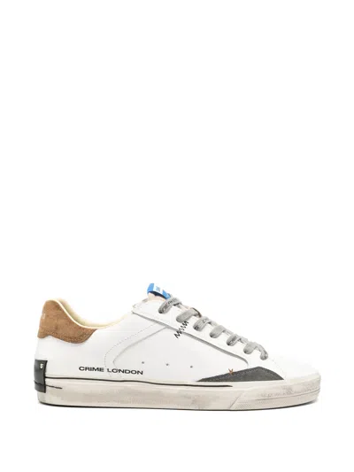 Crime London Men's Sneakers In White
