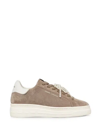 Crime London New Elevate Platform Sneakers In Brown
