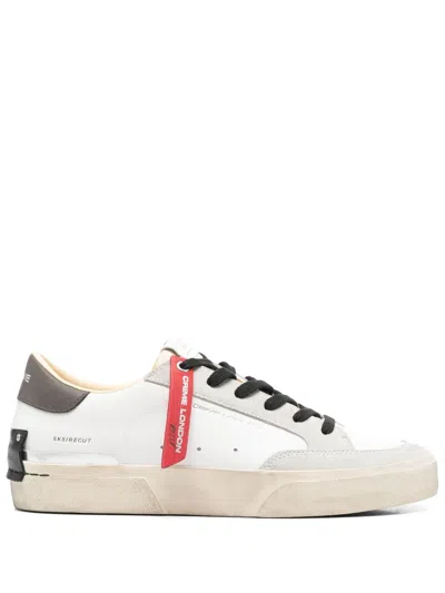 Crime London Recut Sneakers In White