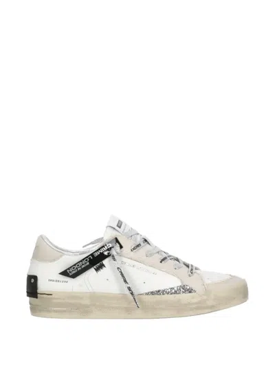 Crime London Sk8 Deluxe Glitter Sneakers In Multi