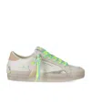 Crime London Sk8 Deluxe Nude Bliss Sneaker In White
