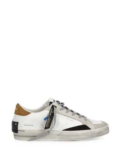 Crime London Sk8 Deluxe Panelled Sneakers In Multi
