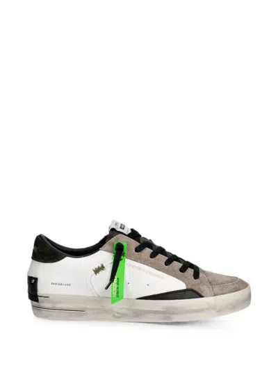 Crime London Sk8 Deluxe Panelled Sneakers In Multi