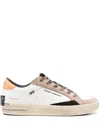 Crime London Sk8 Deluxe Sneakers In White