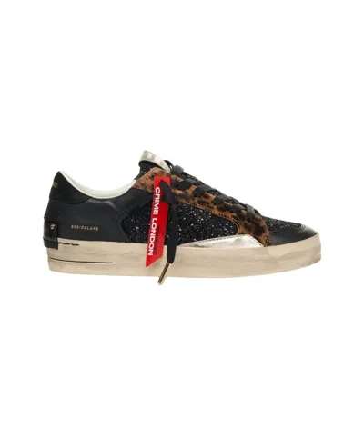 Crime London Sk8 Deluxe' Sneakers In Black