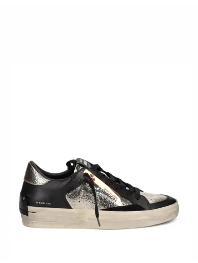 Crime London Skate Deluxe Sneakers In Black