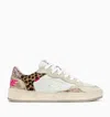 Crime London Chelsea Pink Cheetah In Neutral