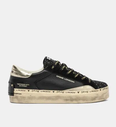 Crime London Sneakers In Black