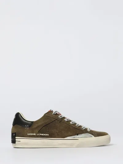 Crime London Sneakers  Men Color Military In Green