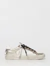 Crime London Sneakers  Woman Color Gold In White