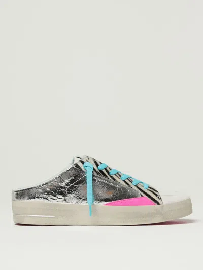 Crime London Sneakers  Woman In Silver