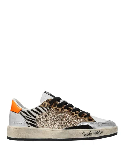 Crime London Zapatillas - Multicolor In Animal Print