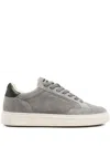 Crime London Suede Sneakers In Gray