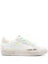 Crime London Sk8 Deluxe Sneakers In Bianco