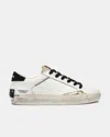 Crime London Women's Sneakers  Distressed 25001aa8 10 In White