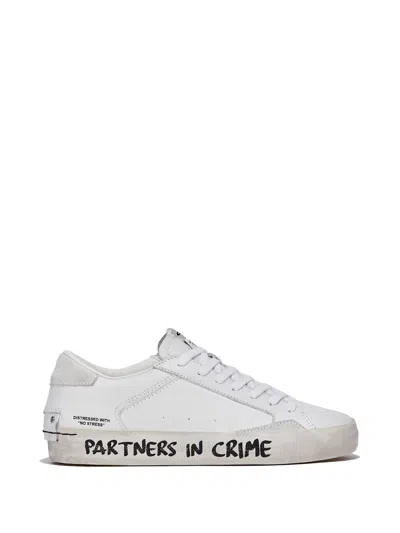 Crime London Women's Sneakers In White