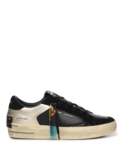 Crime London Sk8 Deluxe Sneakers In Black