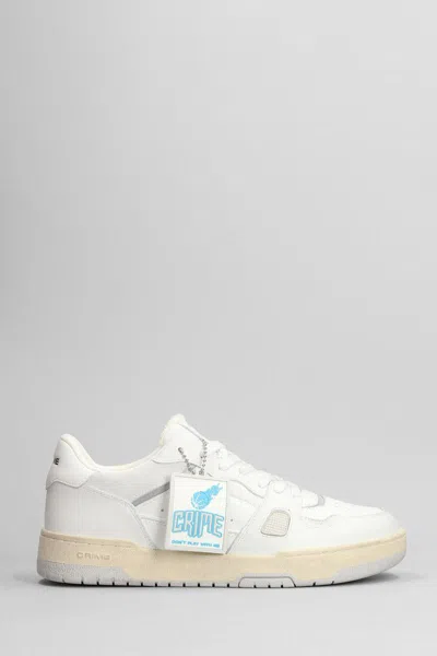 Crime Off Court Og Sneakers In White