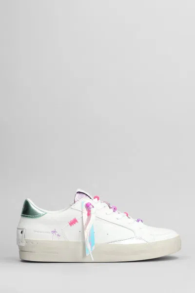 Crime Sk8 Deluxe Sneakers In White