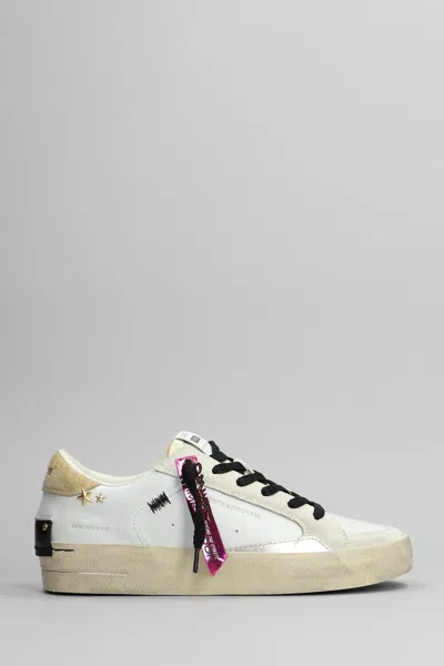 Crime Sk8 Deluxe Sneakers In White