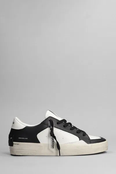 Crime Skate Deluxe Sneakers In White