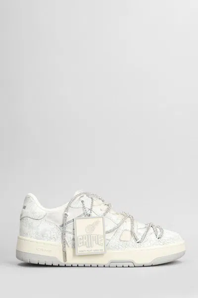 Crime Sneakers In White