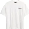 Criminal Damage Aprés Ski Oversize Graphic T-shirt In White