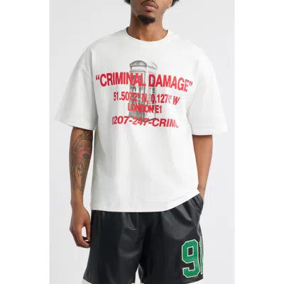 Criminal Damage E1 Phonebox Graphic T-shirt