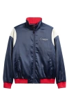 Criminal Damage Engineered Coach's Jacket In Blue