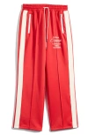 Criminal Damage Pintuck Track Pants In Red