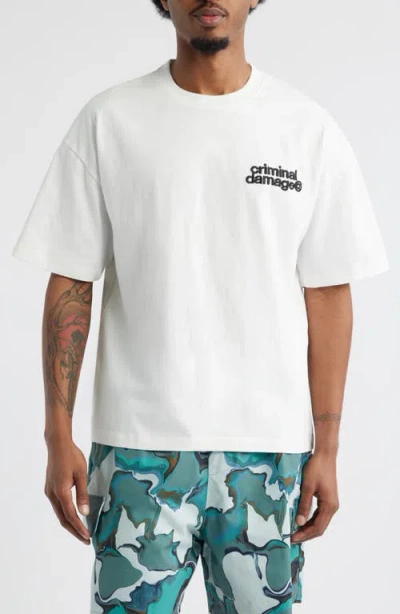Criminal Damage Polaroid Graphic T-shirt